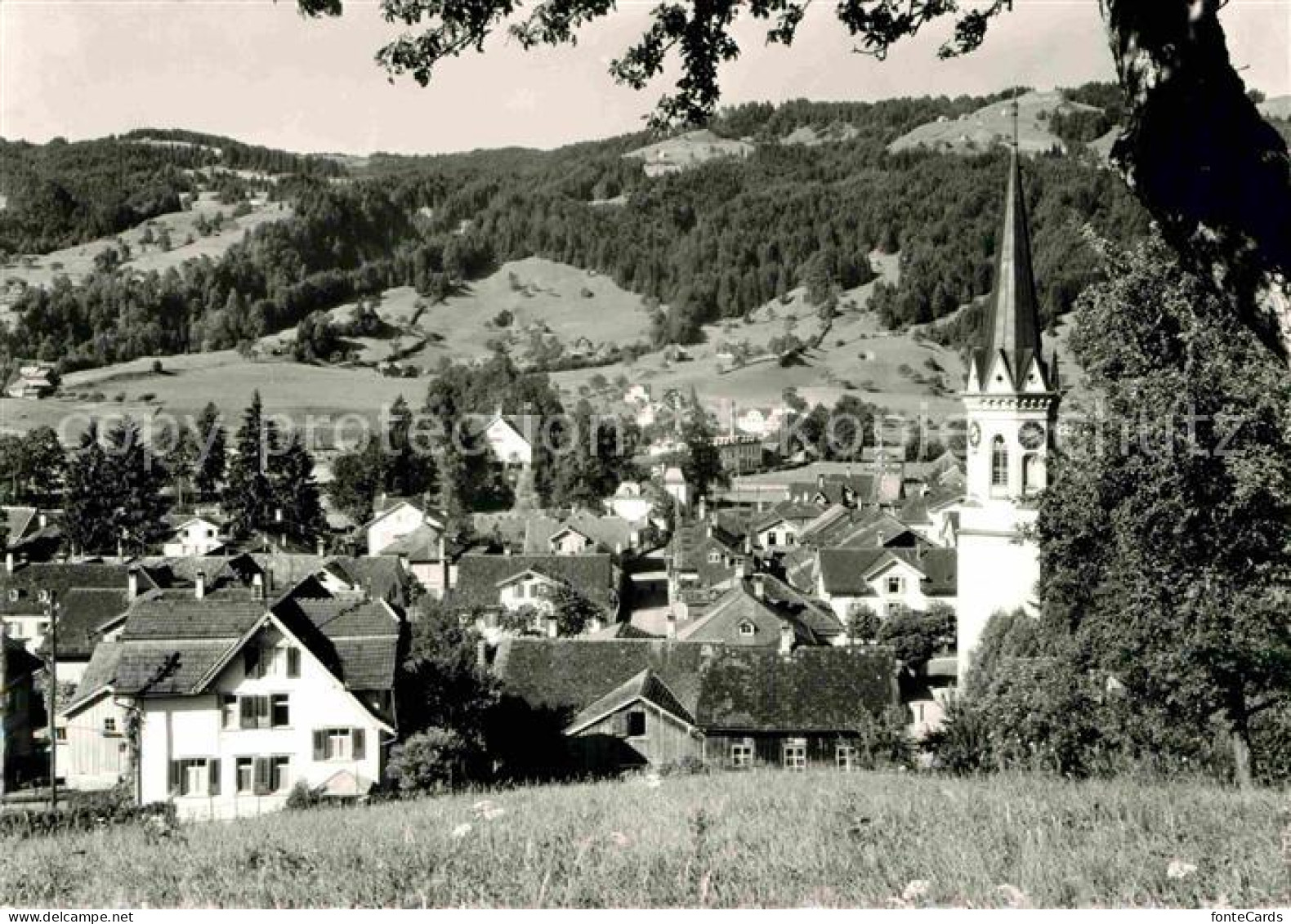 12735317 Kappel Toggenburg Kath Kirche Ortsansicht Ebnat-Kappel - Autres & Non Classés