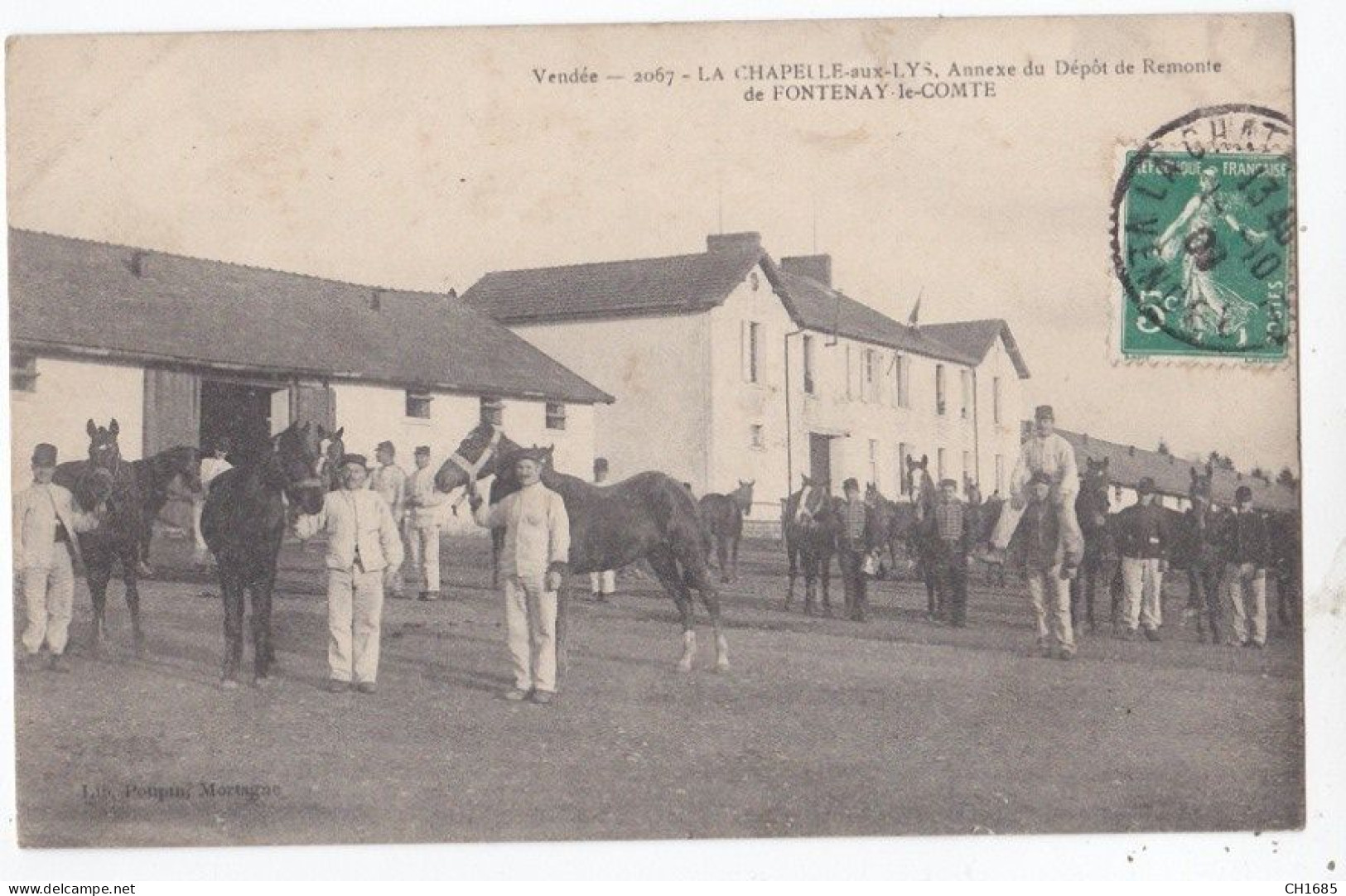 LA CHAPELLE-aux-LYS (85) Annexe Du Dépot De Remonte De Fontenay Le Comte - Autres & Non Classés