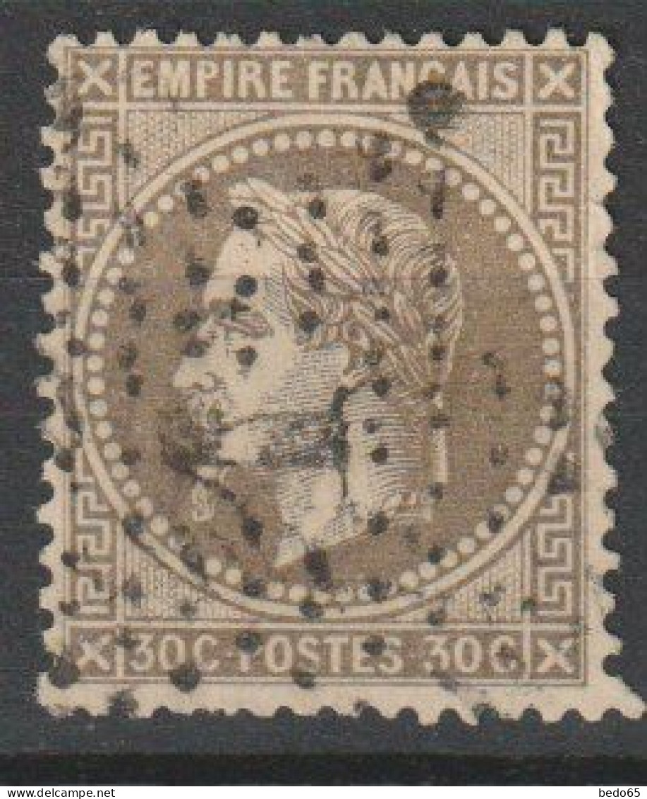 NAPOLEON N° 30  OBL  ETOILE 1TTB - 1863-1870 Napoléon III Lauré