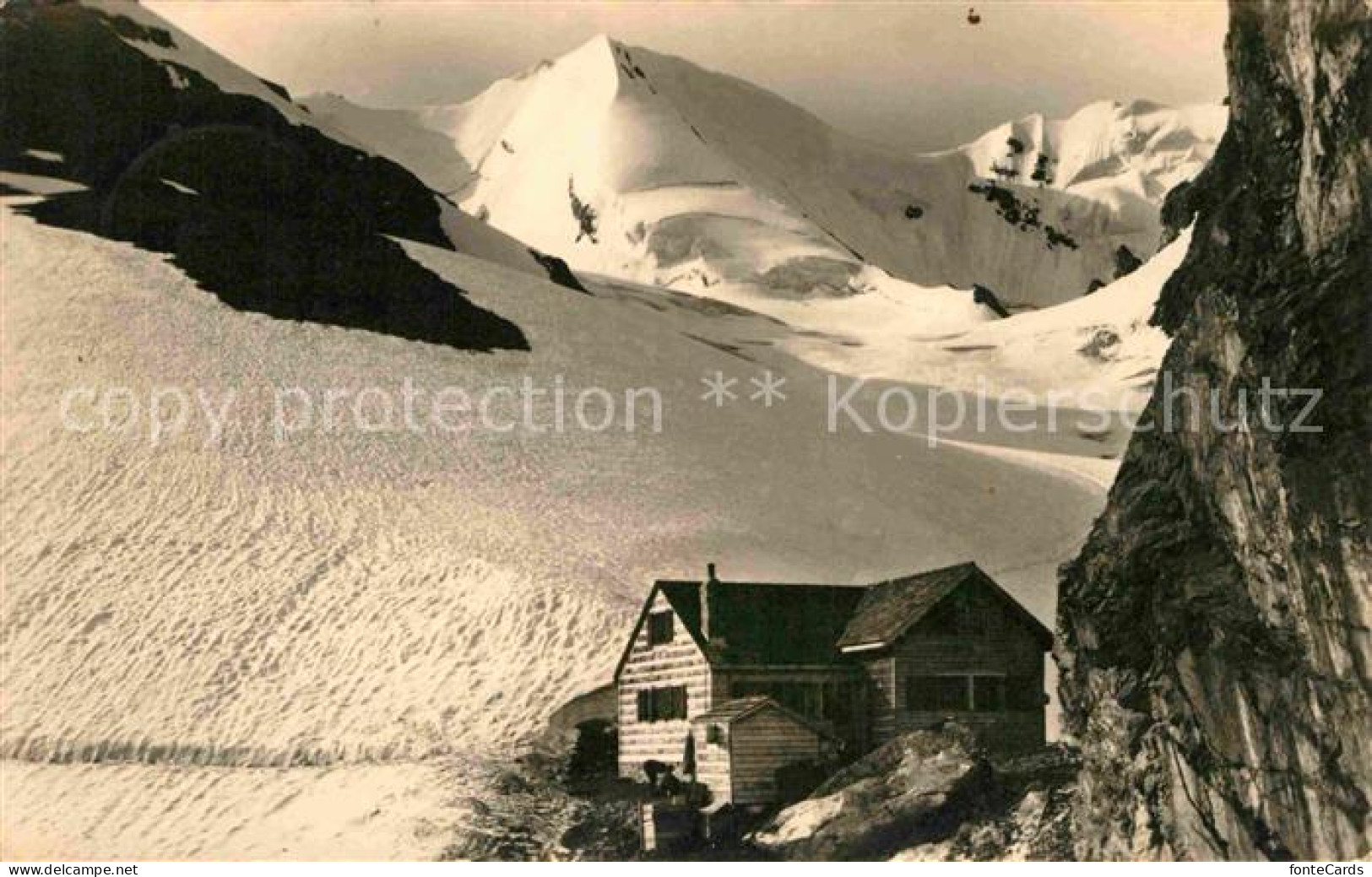 12735157 Bluemlisalp BE Berghuette Mit Weisser Frau Winterpanorama Berner Alpen  - Sonstige & Ohne Zuordnung