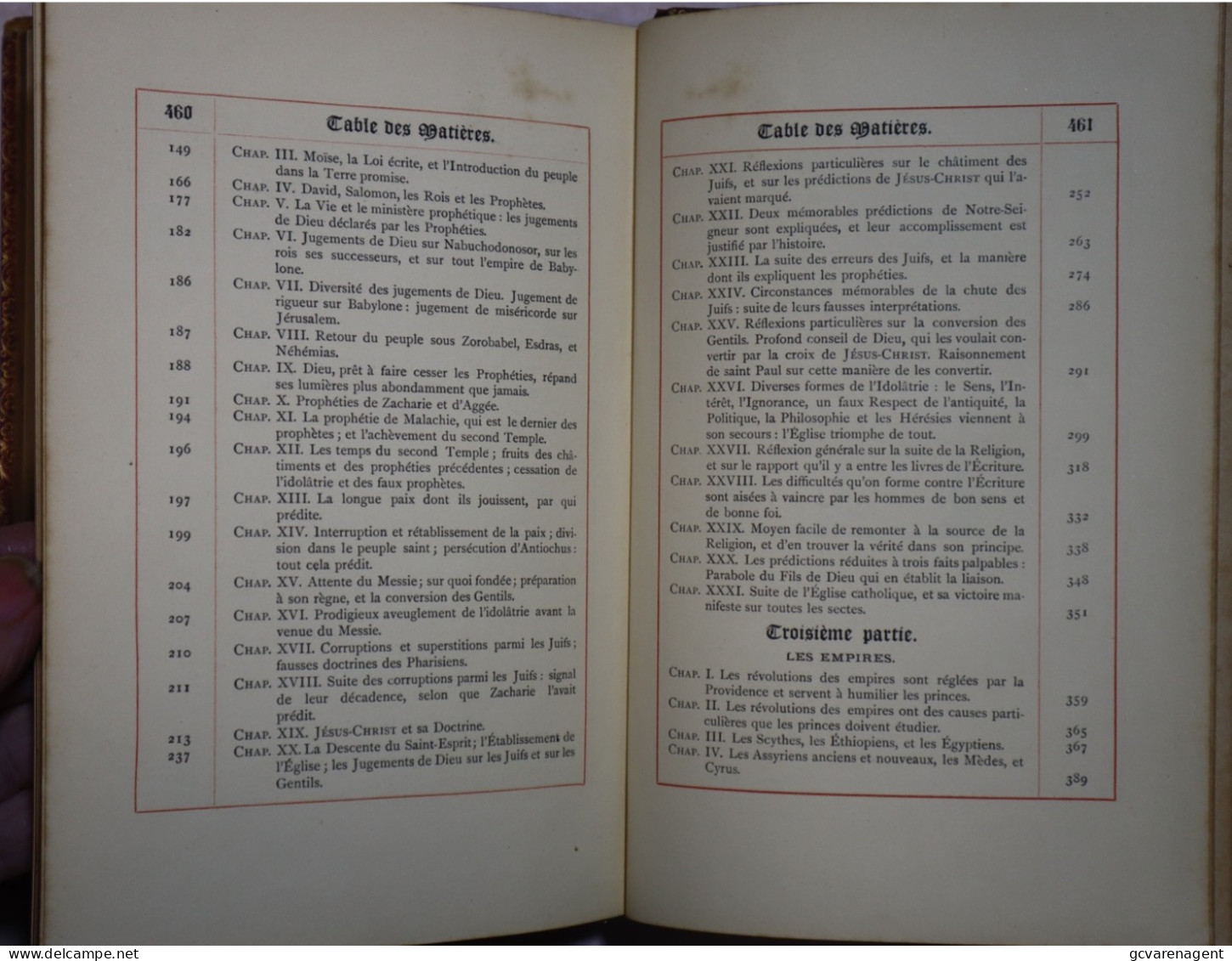 DISCOURS SUR L'HISTOIRE UNIVERSELLE 1898 PAR BOSSUET  - DESCLEE DE BROUWER  462 PAGES BON ETAT   ZIE AFBEELDINGEN