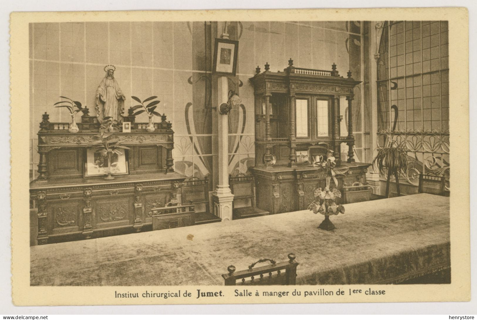 JUMET : Institut Chirurgical, Salle à Manger Du Pavillon De 1ere Classe (F7628) - Charleroi