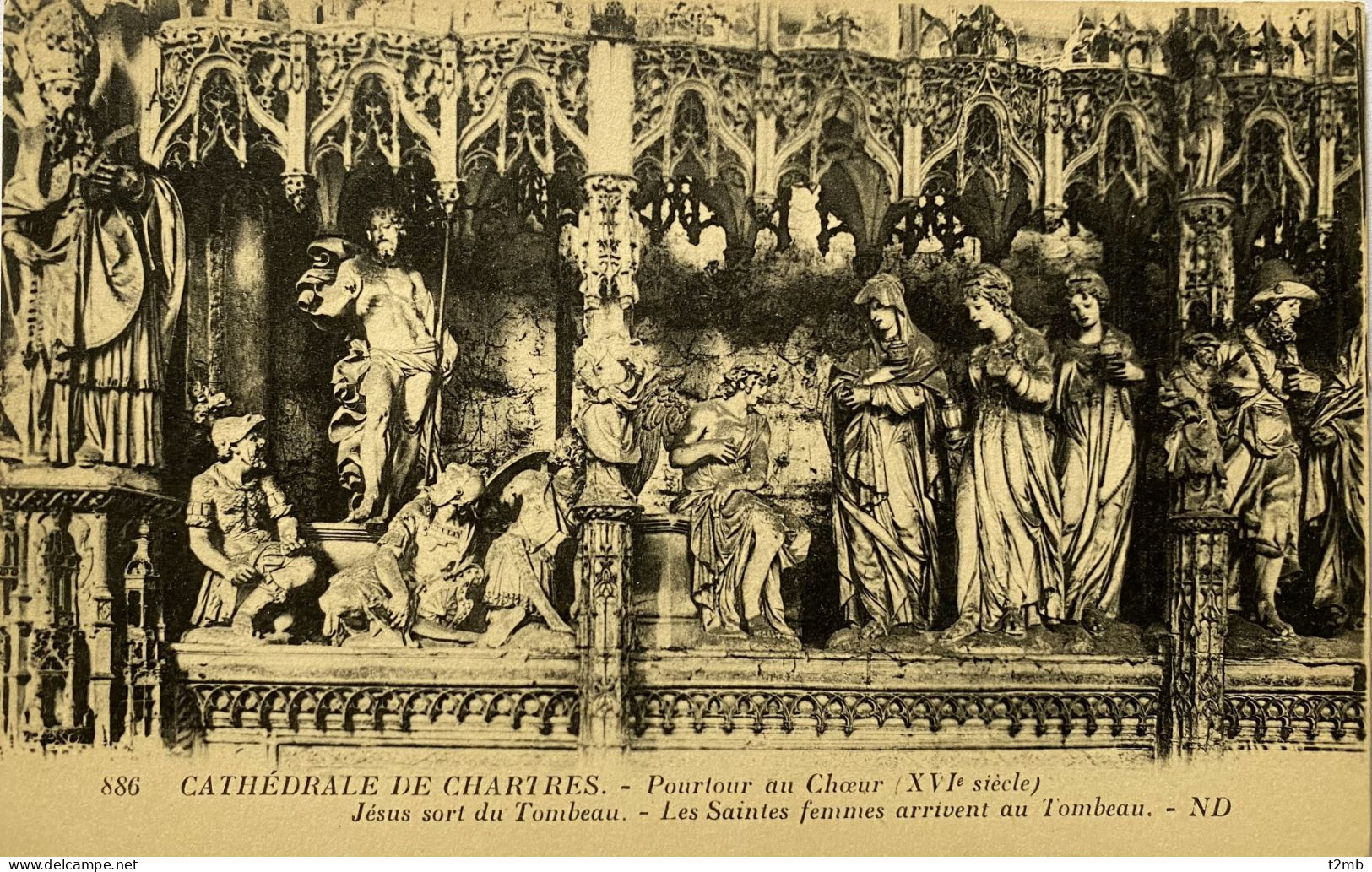 CPA (Eure Et Loir) Cathédrale De CHARTRES - Pourtour Au Chœur (n° 886) - Chartres