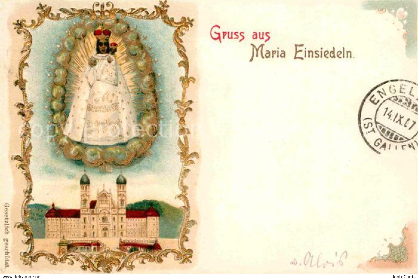 12734129 Einsiedeln SZ Kloster Gnaden-Mutter  Einsiedeln SZ - Autres & Non Classés