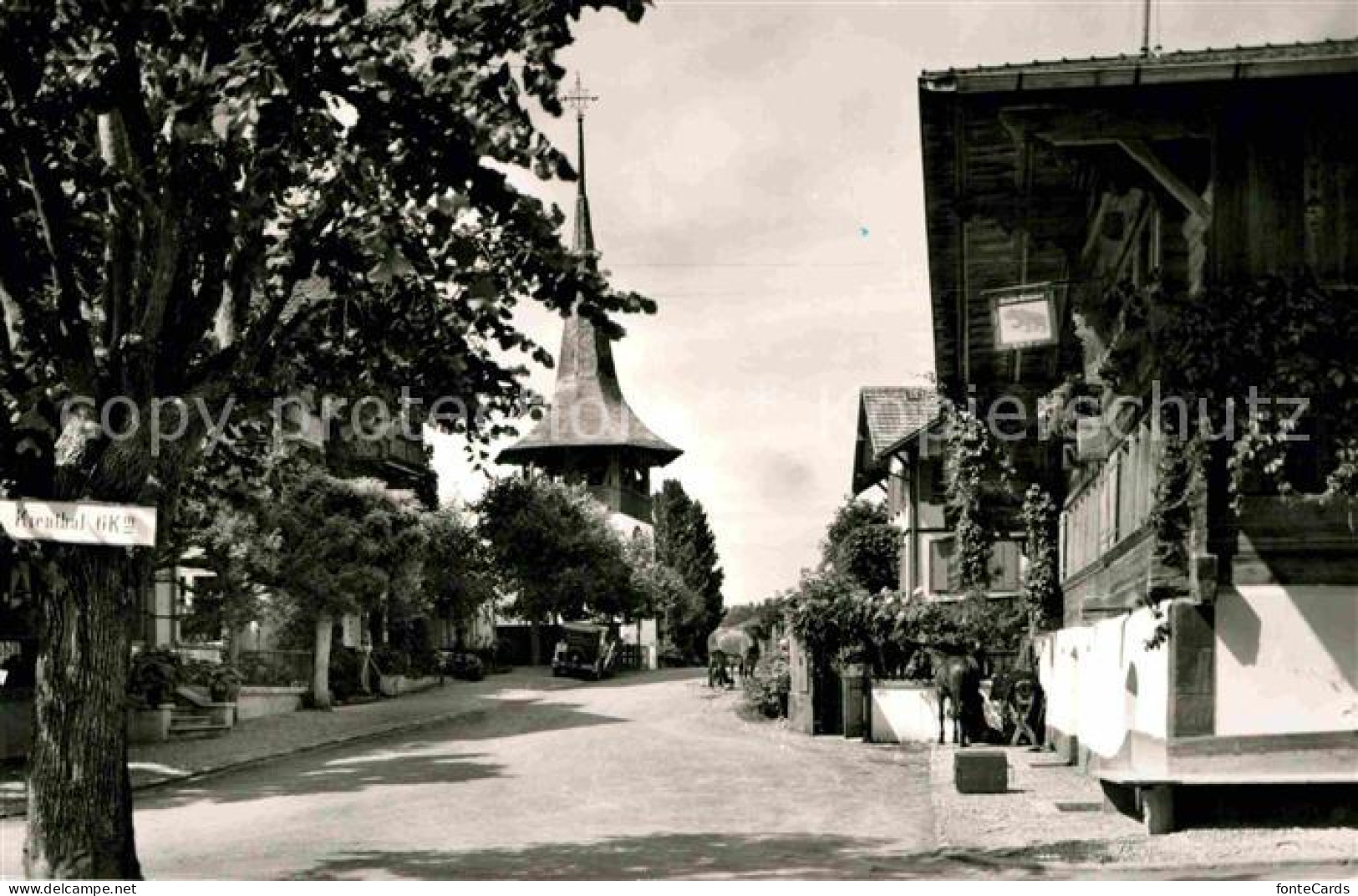 12733679 Reichenbach Kandertal BE Dorfstrasse Mit Gasthaus Zum Baeren Reichenbac - Other & Unclassified