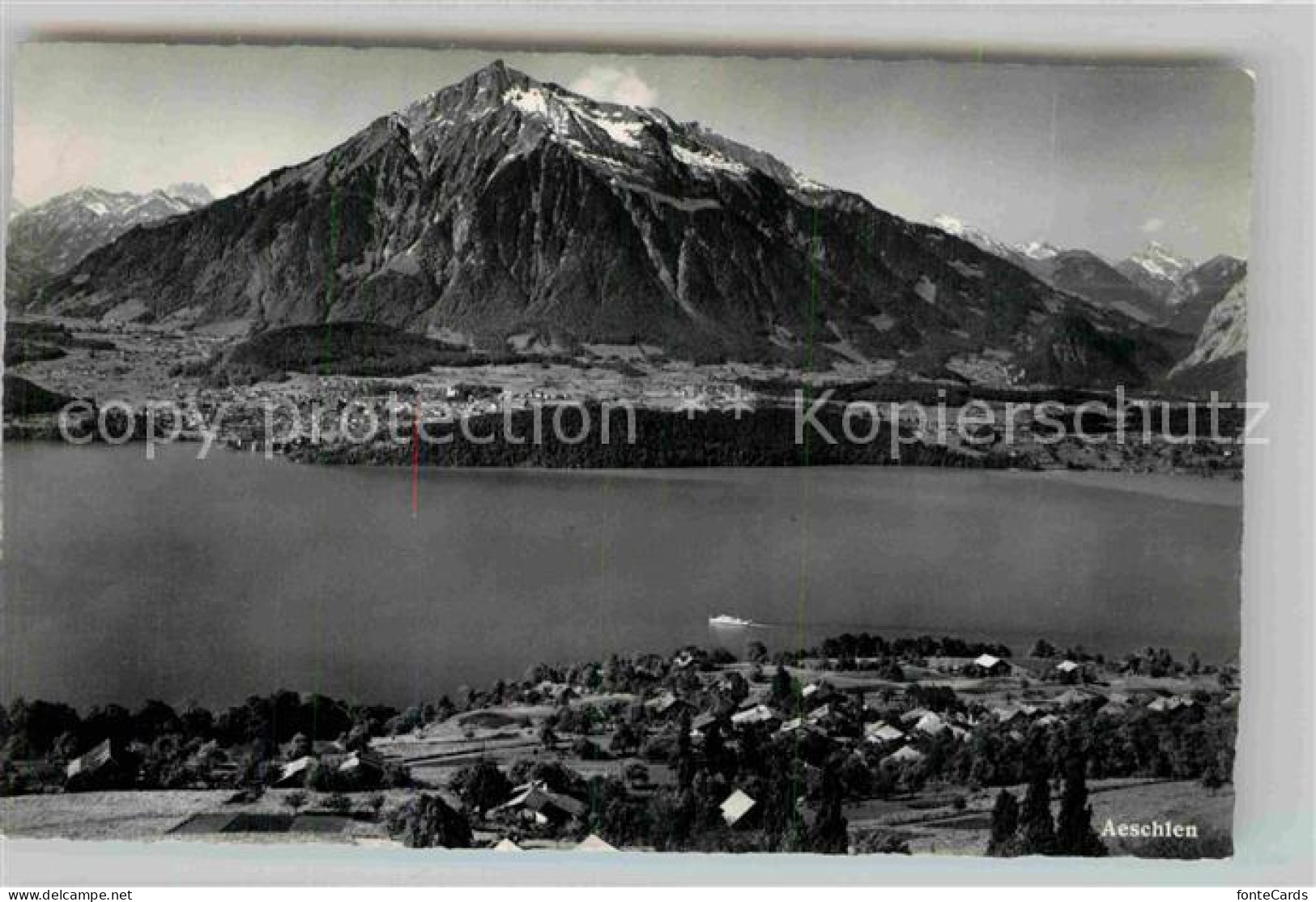 12733507 Aeschlen Gunten Thunersee Niesen Aeschlen Gunten - Sonstige & Ohne Zuordnung