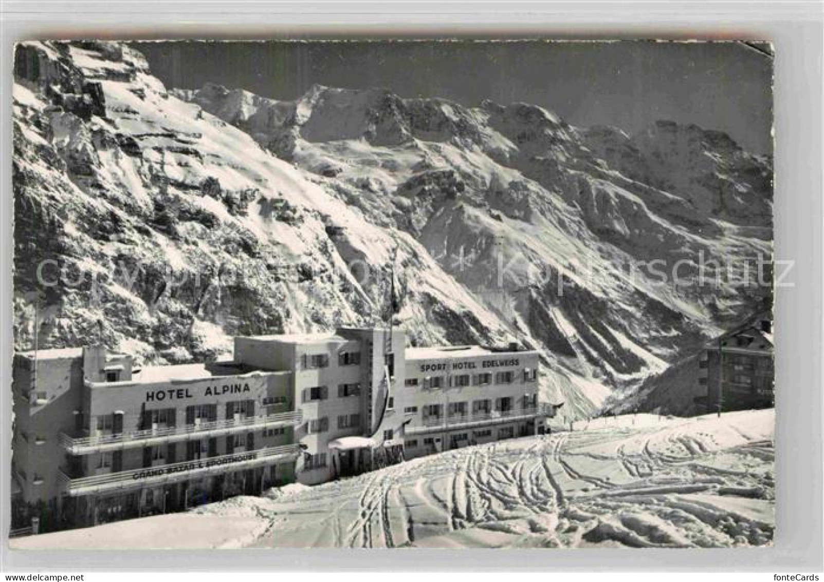 12733479 Muerren BE Hotel Alpina Hotel Edelweiss Winter Muerren - Other & Unclassified