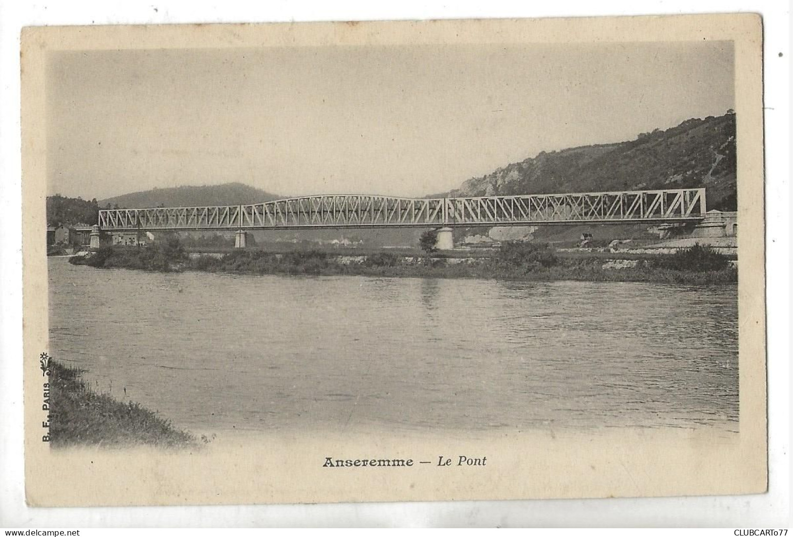 Dinant (Belgique, Namur) : Le Pont Métallique Du Quartier D'Anseremme En 1905 PF - Dinant