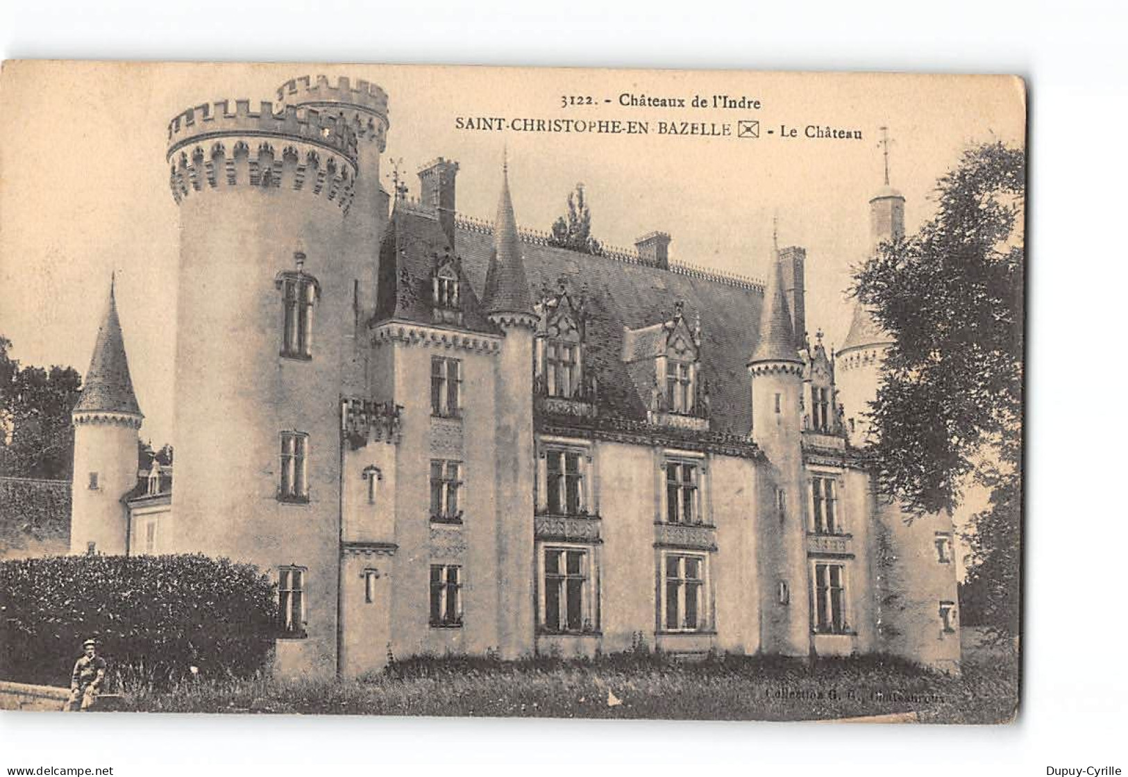 SAINT CHRISTOPHE EN BAZELLE - Le Château - Très Bon état - Other & Unclassified