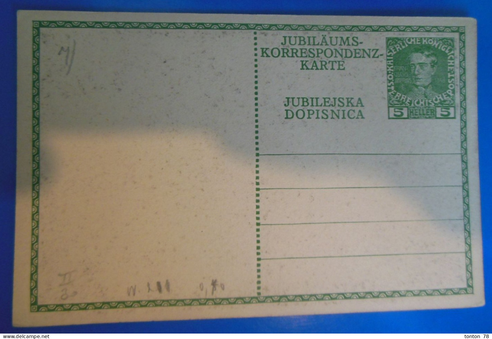 ENTIER POSTAL SUR CARTE POSTALE     -   AUTRICHE  -  RECTO VERSO - Tarjetas