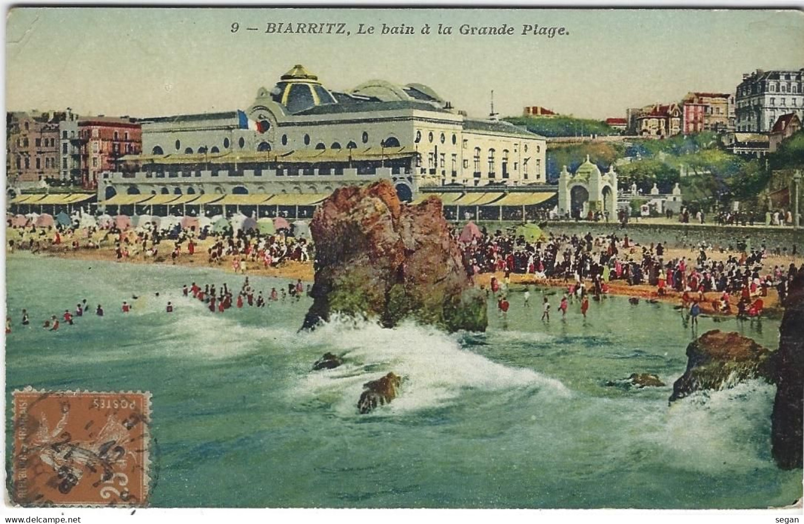BIARRITZ   LA GRANDE PLAGE - Biarritz