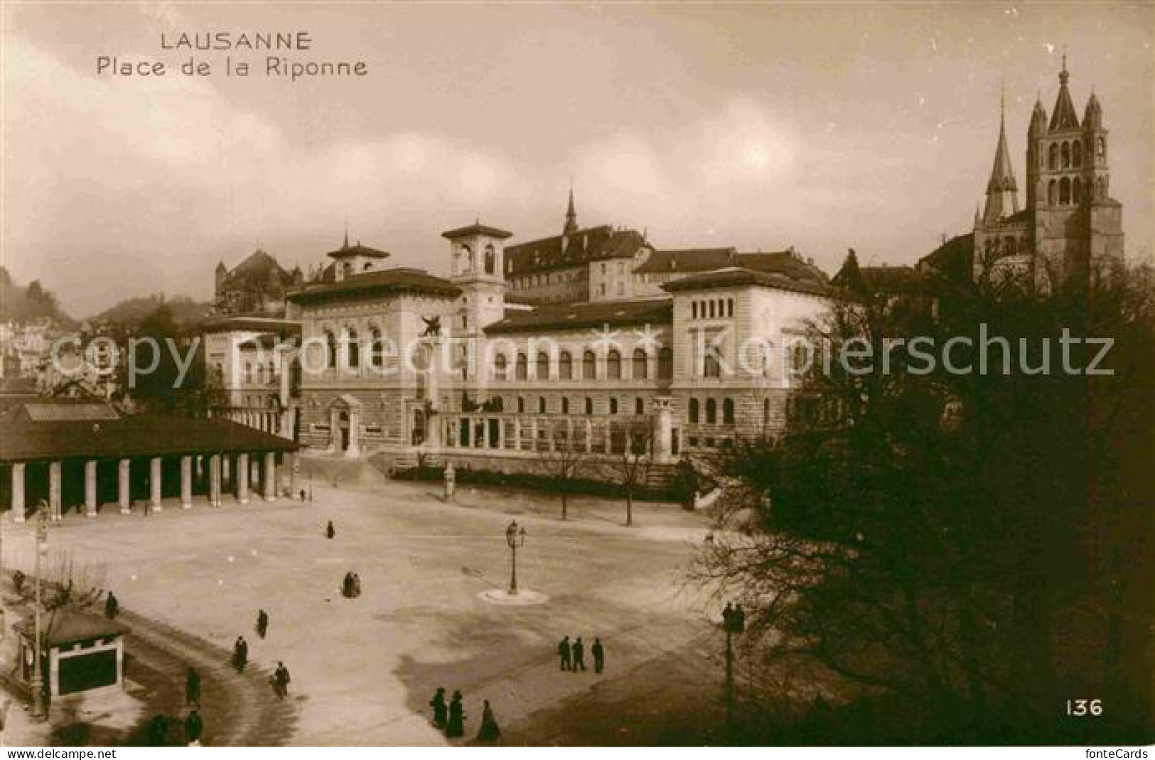 12733029 Lausanne VD Place De La Riponne Lausanne - Andere & Zonder Classificatie