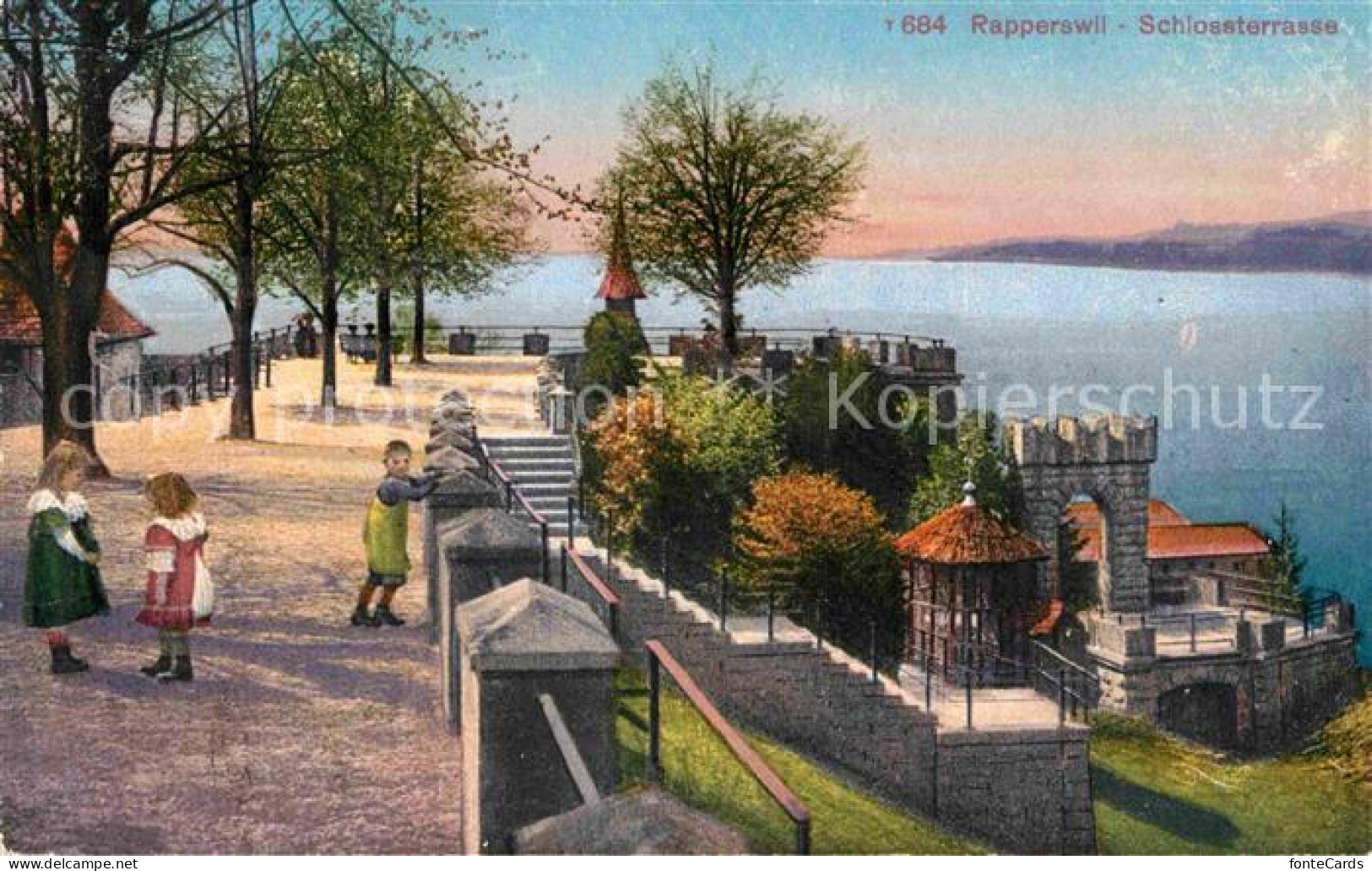 12732967 Rapperswil SG Schlossterrasse Rapperswil SG - Other & Unclassified