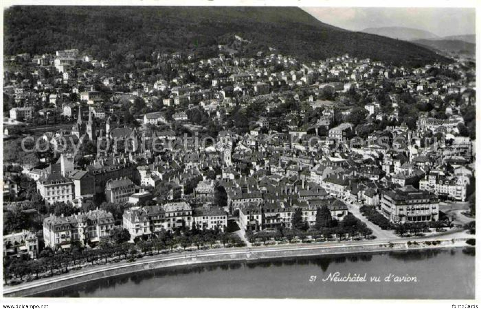 12732887 Neuchatel NE Fliegeraufnahme Neuchatel - Andere & Zonder Classificatie