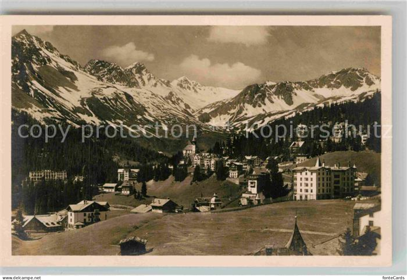 12732859 Arosa GR Panorama Arosa - Other & Unclassified