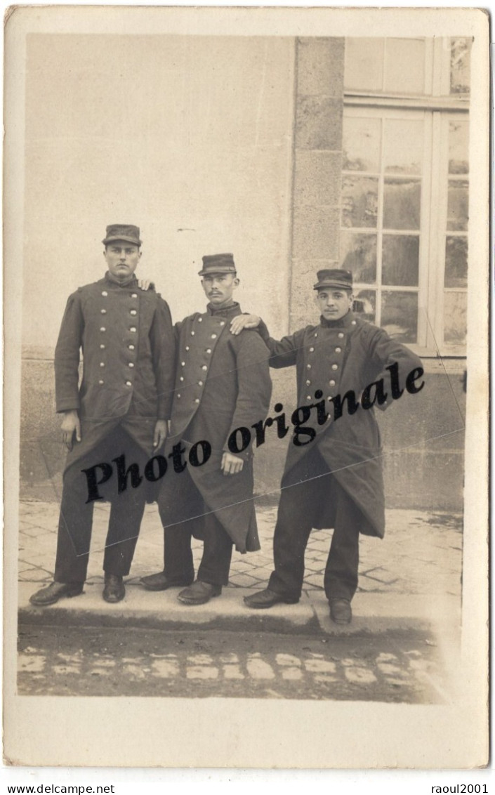 Carte Photo Originale Datée De Septembre 1914 CHERBOURG - Militaire Militaires Soldat Poilu Armée Guerre 1914 1918 - Weltkrieg 1914-18