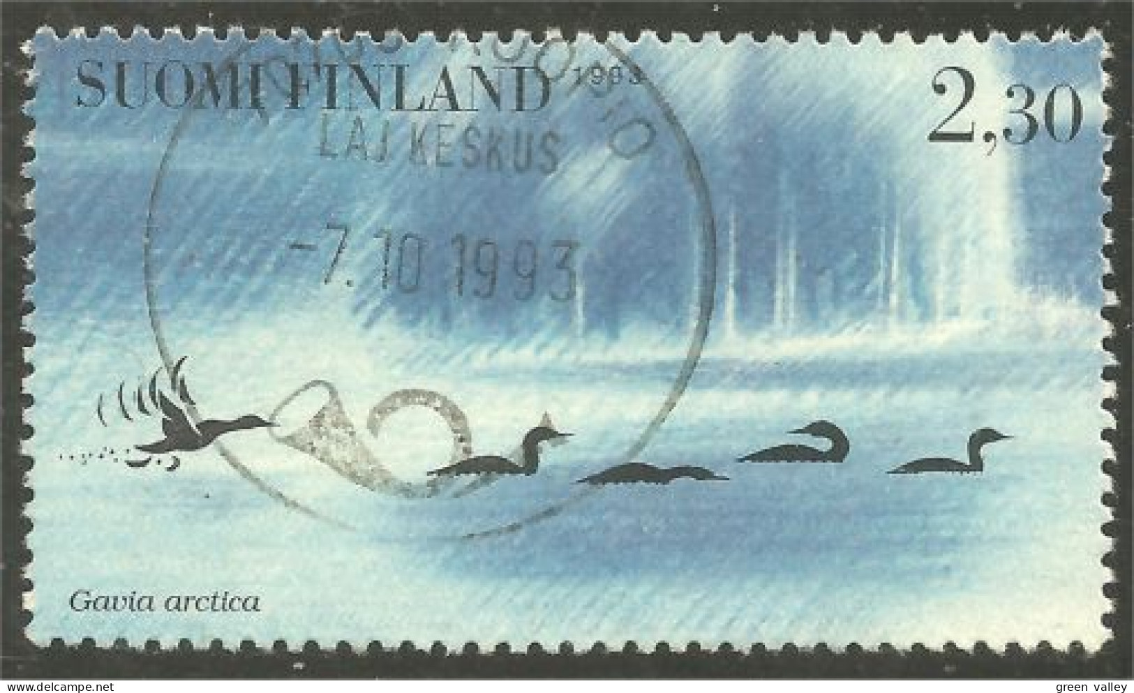 OI-182a KUOPIO Finland 1993 Oiseau Bird Canard Duck Ente Anatra Pato Eend - Altri & Non Classificati