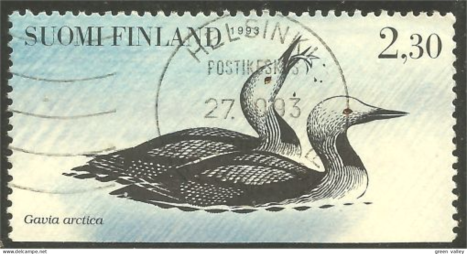 OI-181b HELSINKI Finland 1993 Oiseau Bird Canard Duck Ente Anatra Pato Eend - Autres & Non Classés