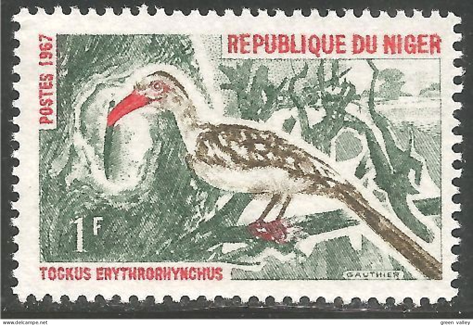 OI-91 Niger Oiseau Bird Uccello Vogel MH * Neuf - Sonstige & Ohne Zuordnung