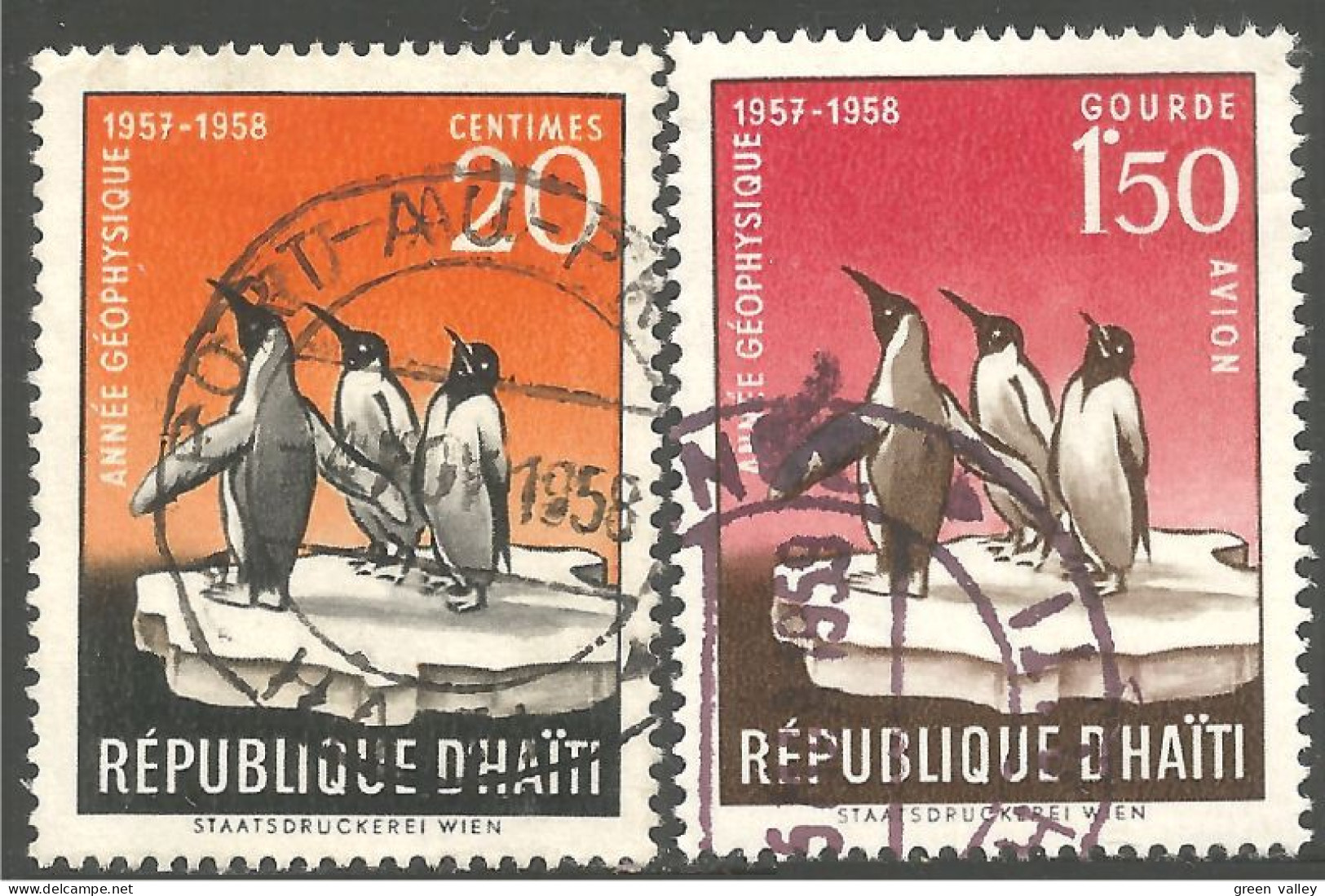 OI-83 Haiti Pingouins Penguins Alk Alca Mergulhao - Pinguïns & Vetganzen