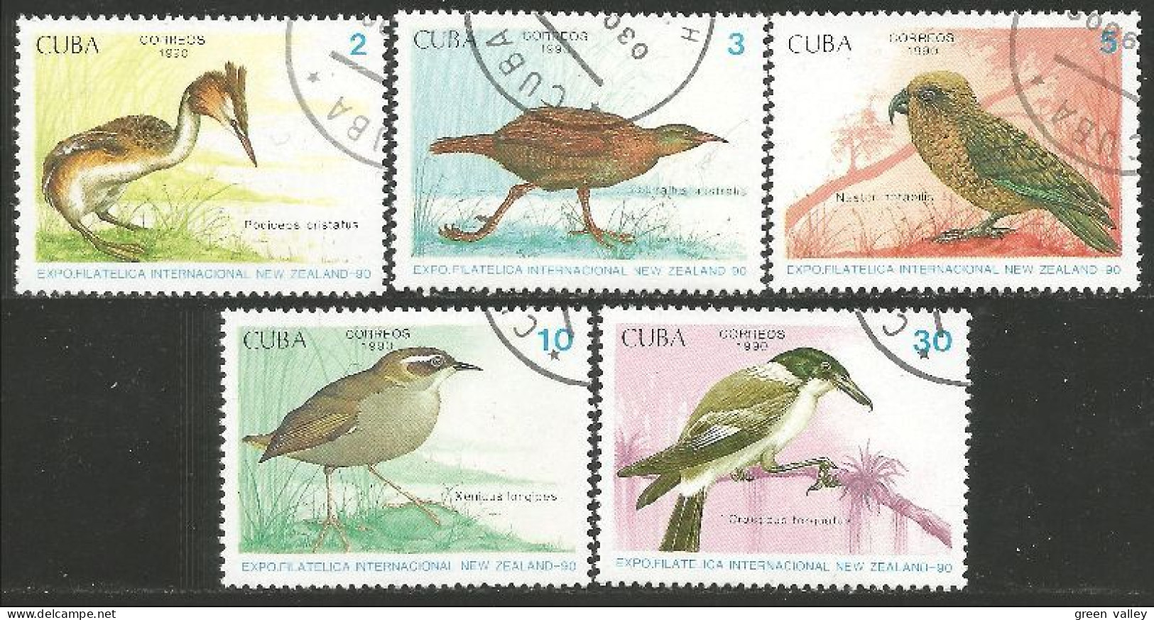 OI-44b Cuba New Zealand 90 Oiseau Bird Uccello Vogel - Altri & Non Classificati