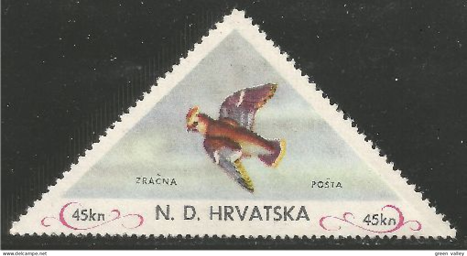 OI-36 Croatie Oiseau Bird Uccello Vogel MNH ** Neuf SC - Altri & Non Classificati