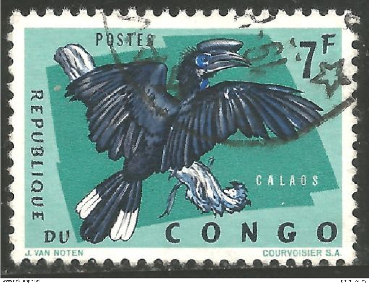 OI-32a Congo Oiseau Calaos Bird - Altri & Non Classificati