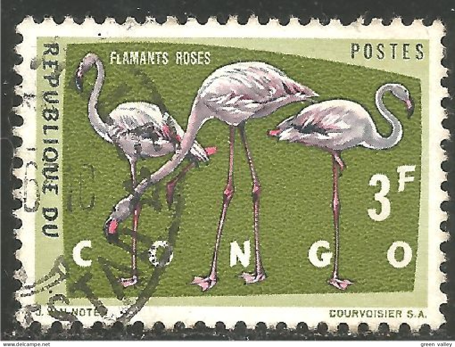 OI-30a Congo Flamant Rose Flamingo Flamenco Fenicottero - Andere & Zonder Classificatie