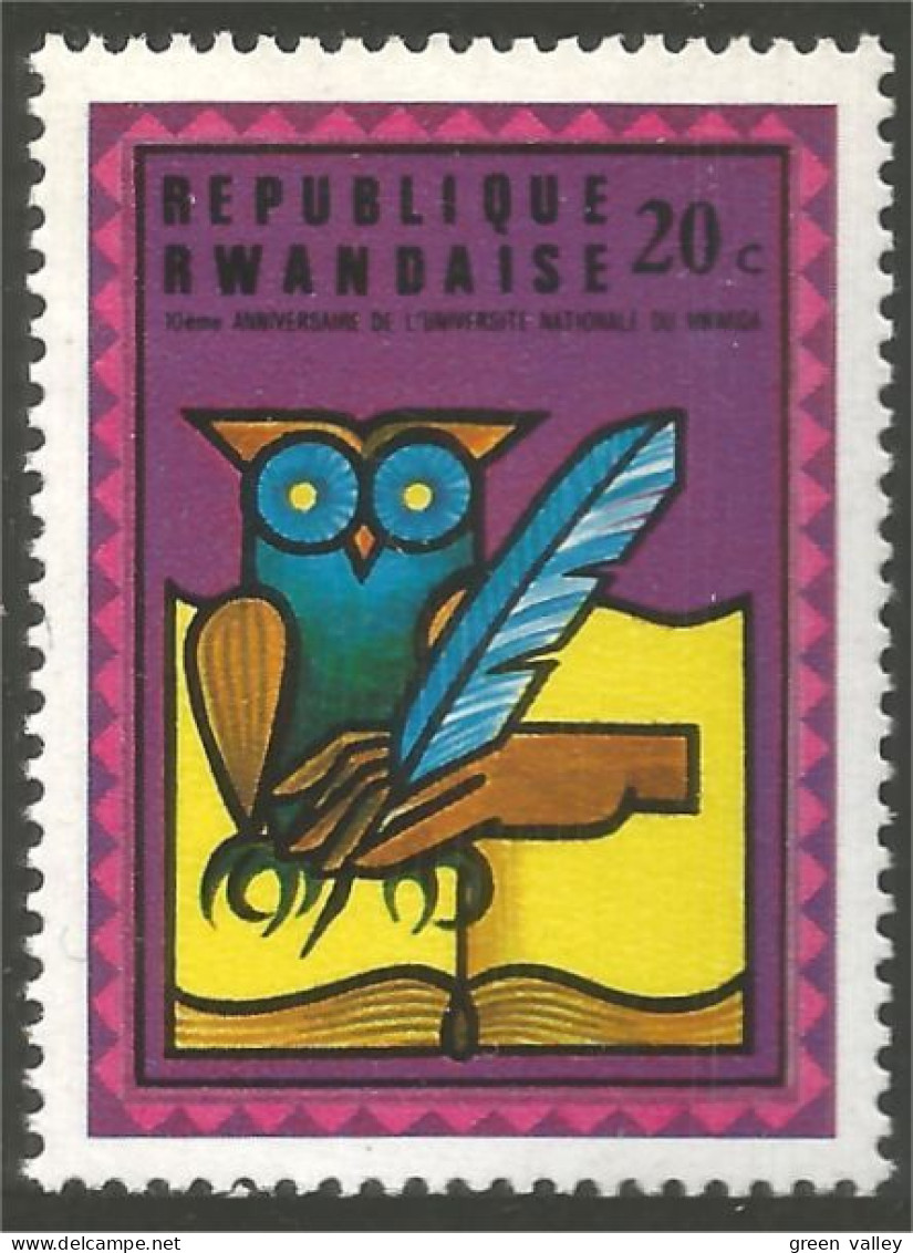 OI-5 Rwanda Hibou Chouette Owl Eule Gufo Uil Buho MH * Neuf CH - Eulenvögel