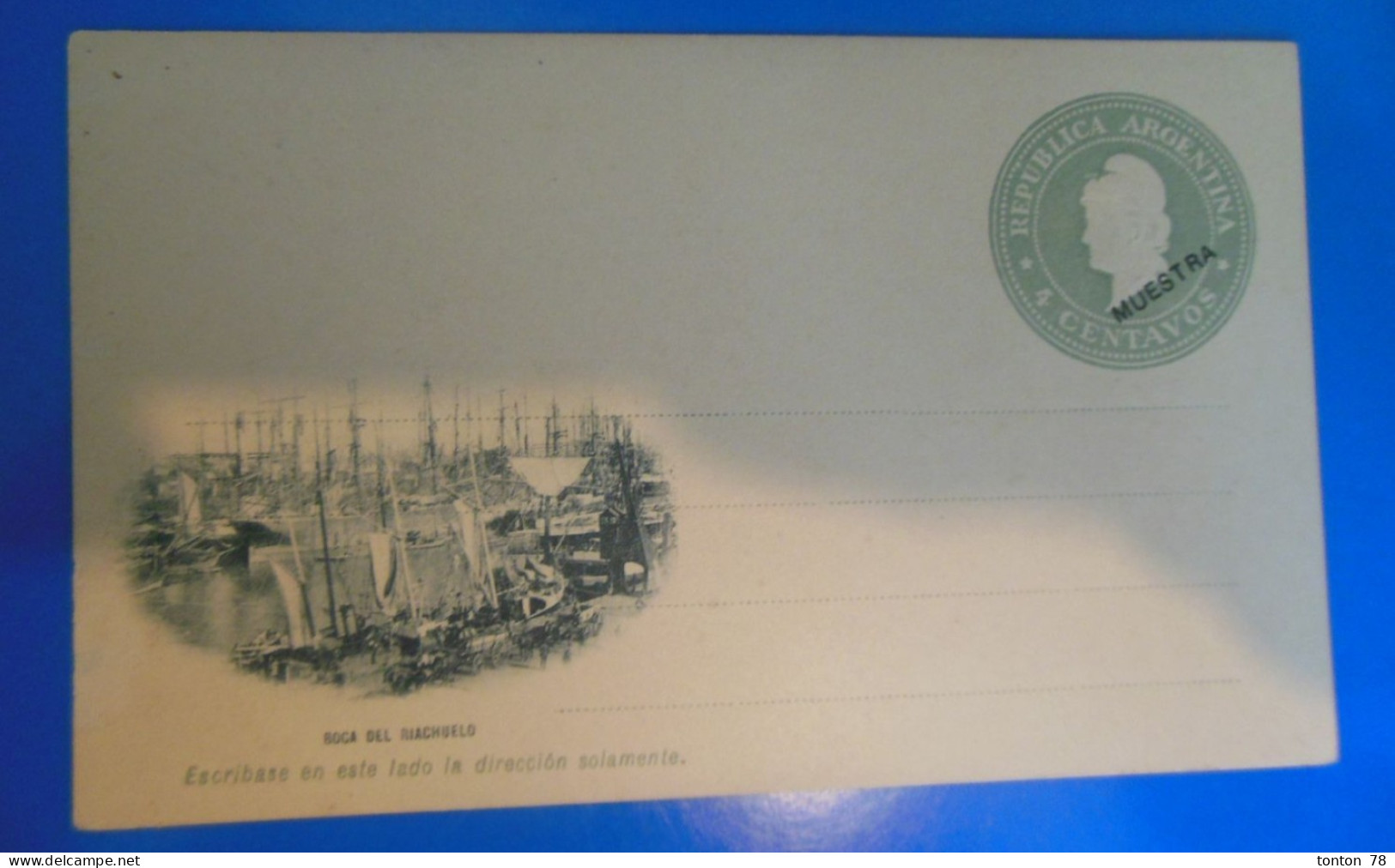 ENTIER POSTAL SUR CARTE      -   ARGENTINE - Postal Stationery