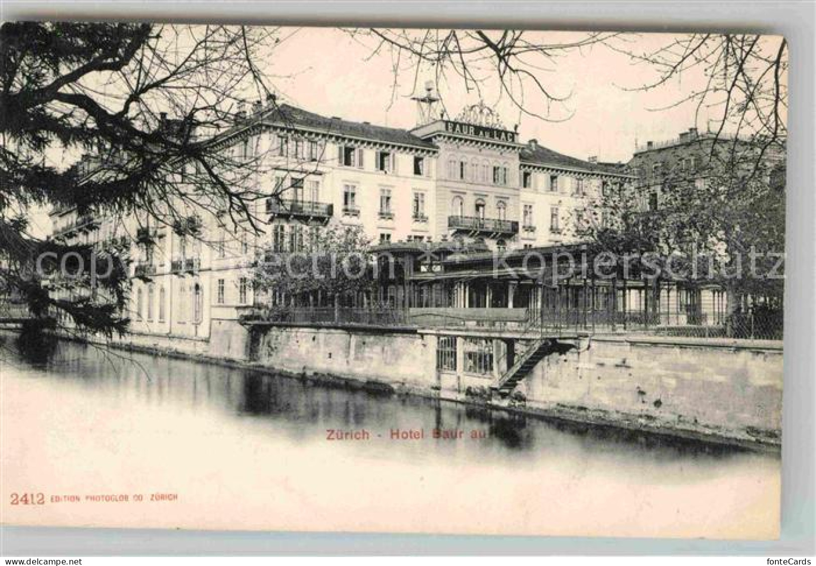 12728287 Zuerich ZH Hotel Baur Zuerich ZH - Sonstige & Ohne Zuordnung