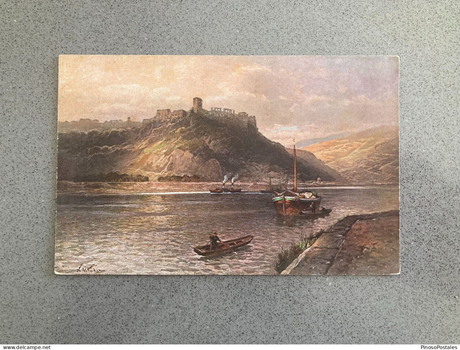 Ruine Rheinfels Carte Postale Postcard - St. Goar