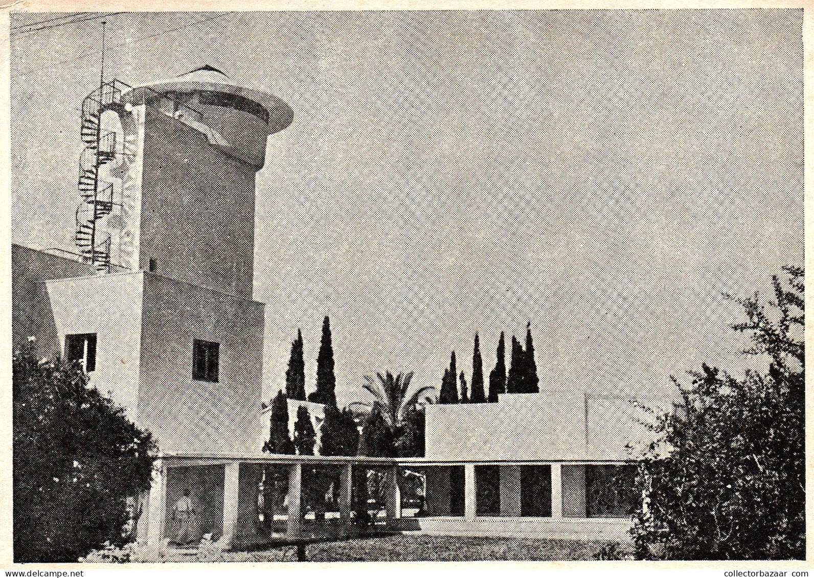 Israel Deganya. A Agriculture And Nature Study Institute  Real Photo Vintage Postcard - Israel