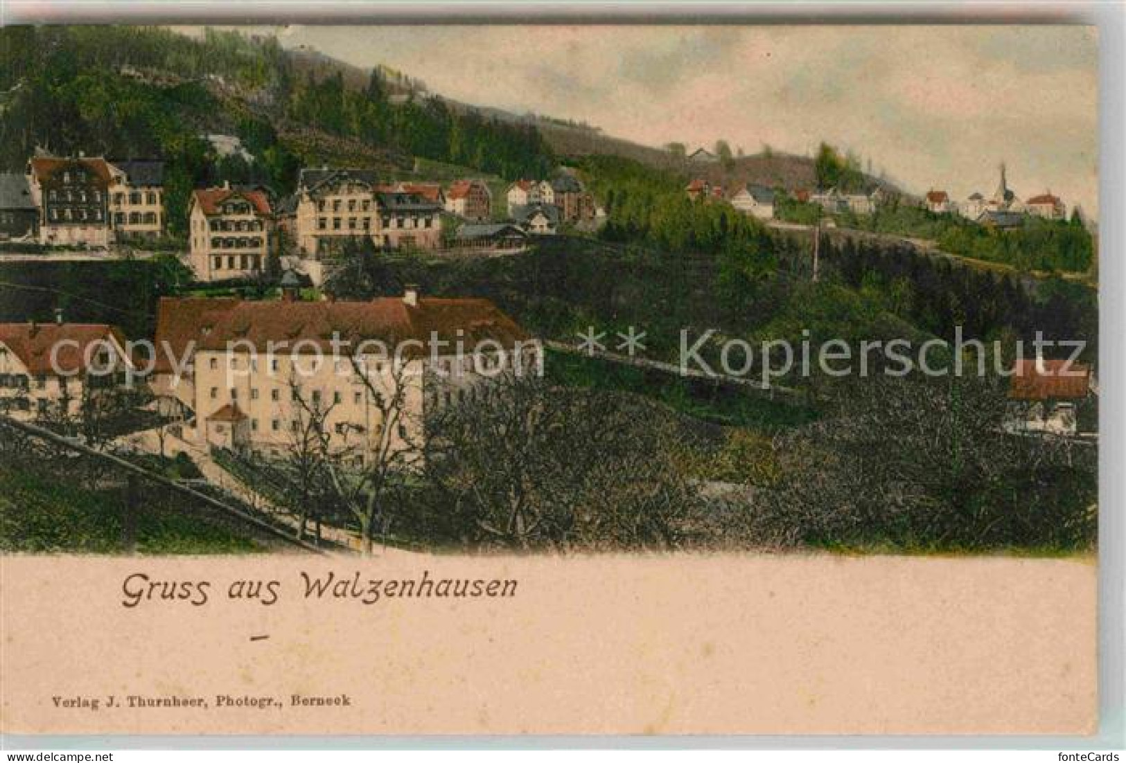 12726867 Walzenhausen AR Panorama Walzenhausen AR - Sonstige & Ohne Zuordnung