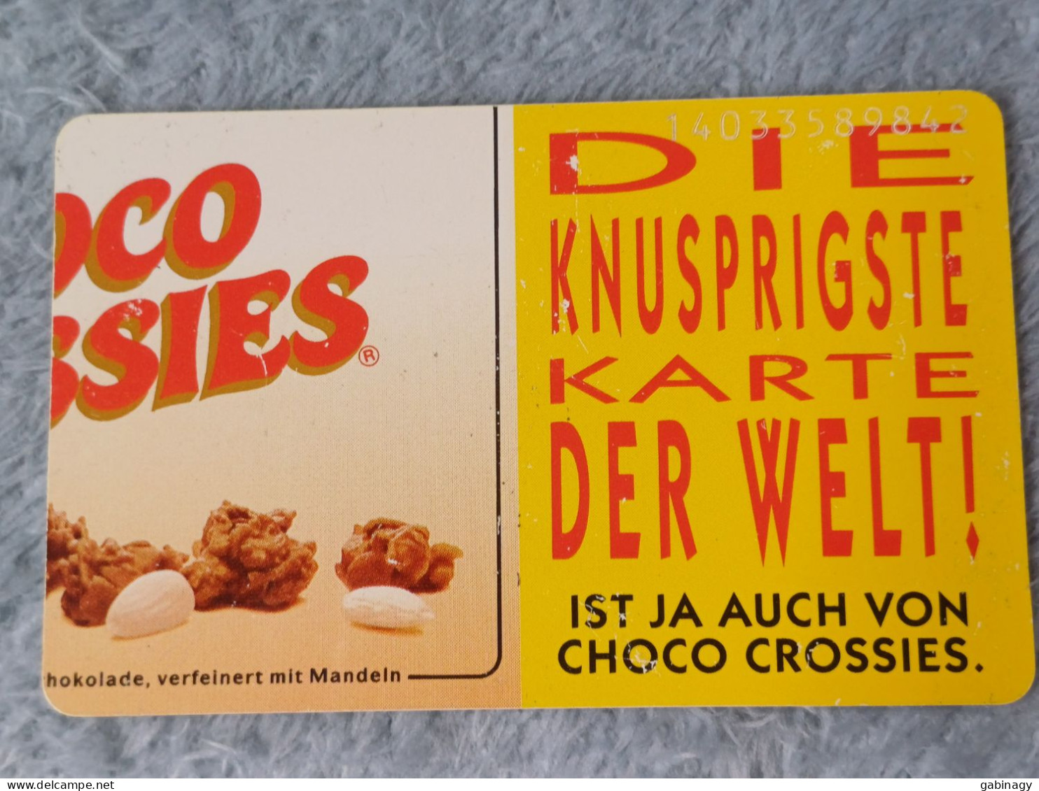 GERMANY-1227 - K 0279 - Nestlé Choco Crossies (Puzzle 2/2) - 4.000ex. - K-Series : Customers Sets