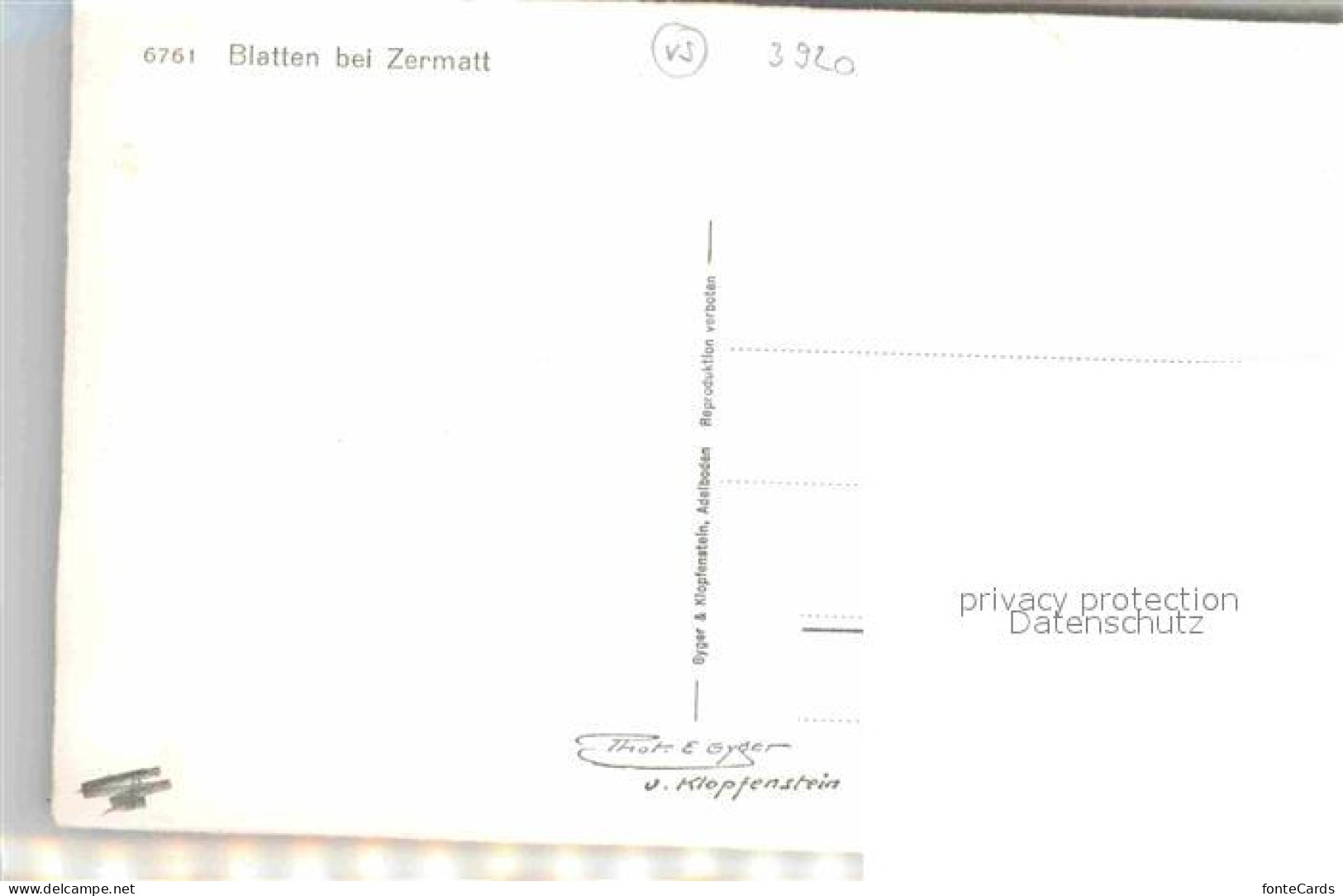 12726767 Blatten VS Bei Zermatt Blatten VS - Autres & Non Classés