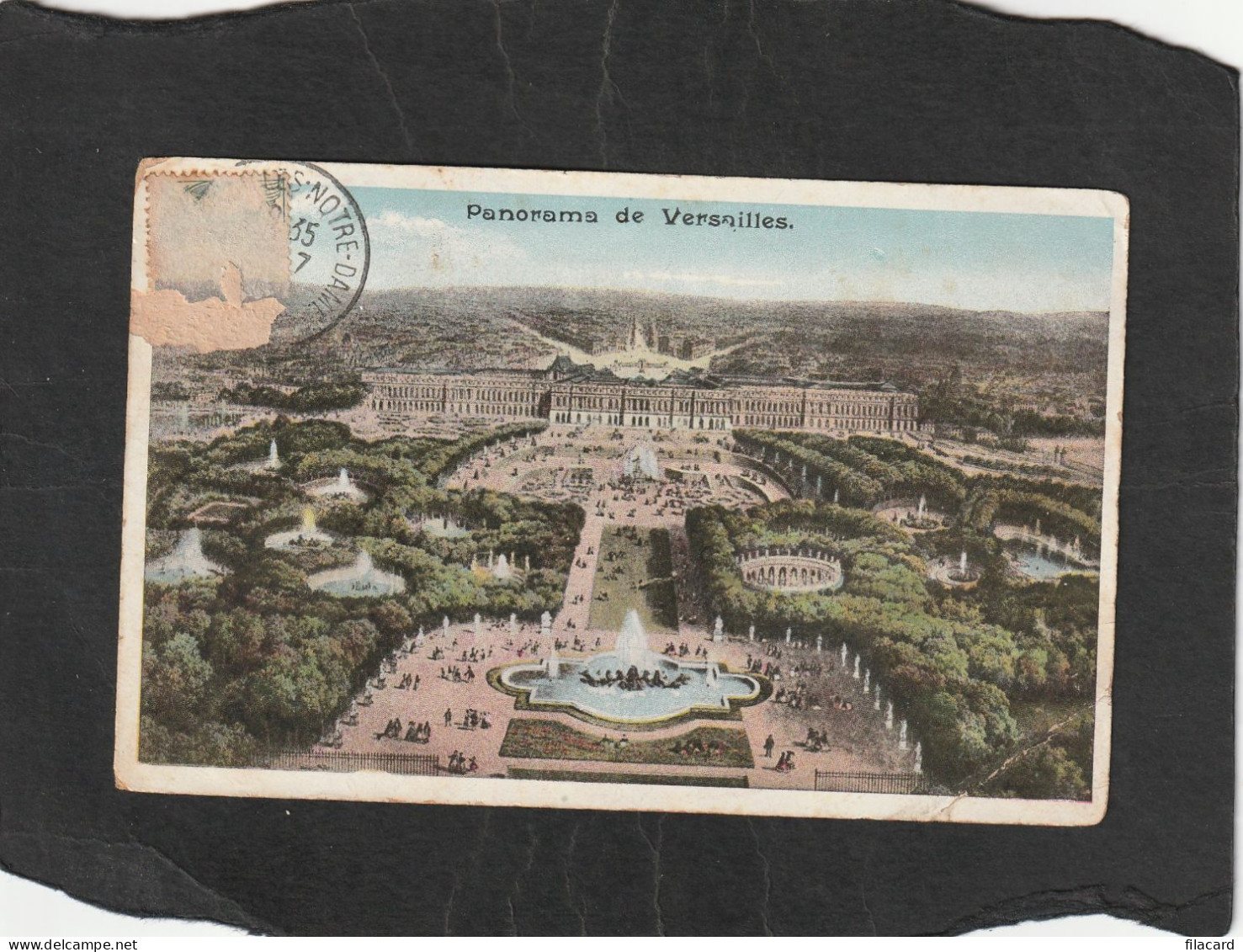 129029         Francia,    Panorama  De  Versailles,   VGSB - Versailles (Kasteel)
