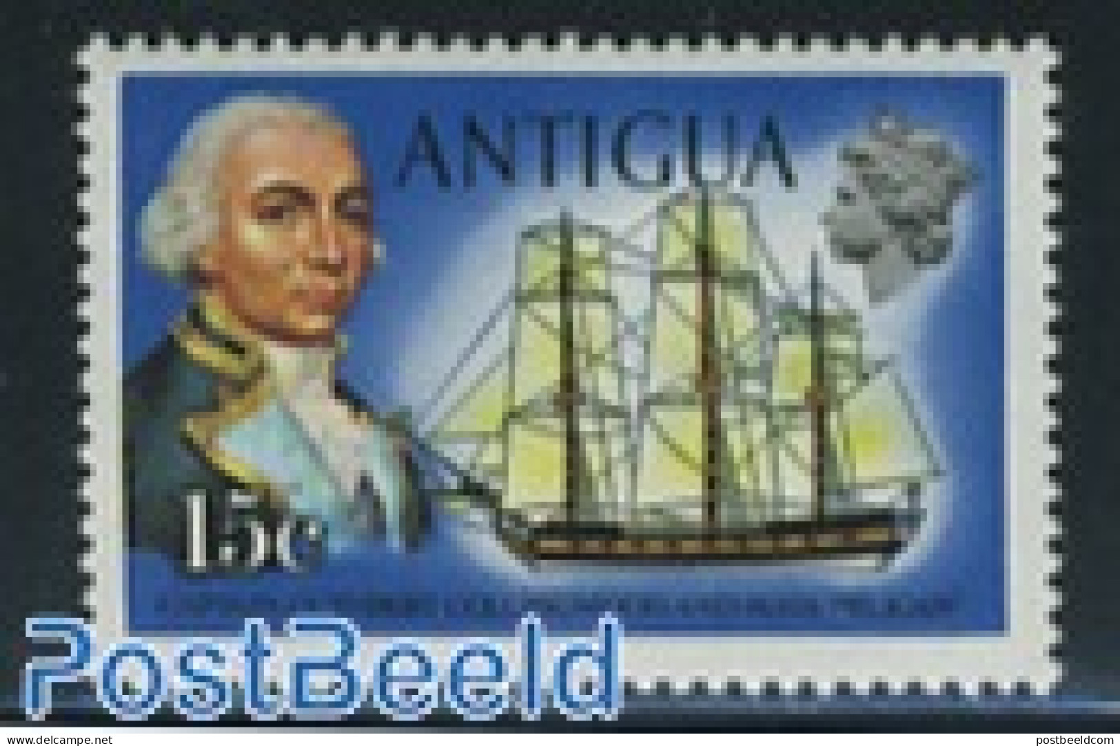 Antigua & Barbuda 1970 15c, Stamp Out Of Set, Mint NH, Transport - Ships And Boats - Bateaux