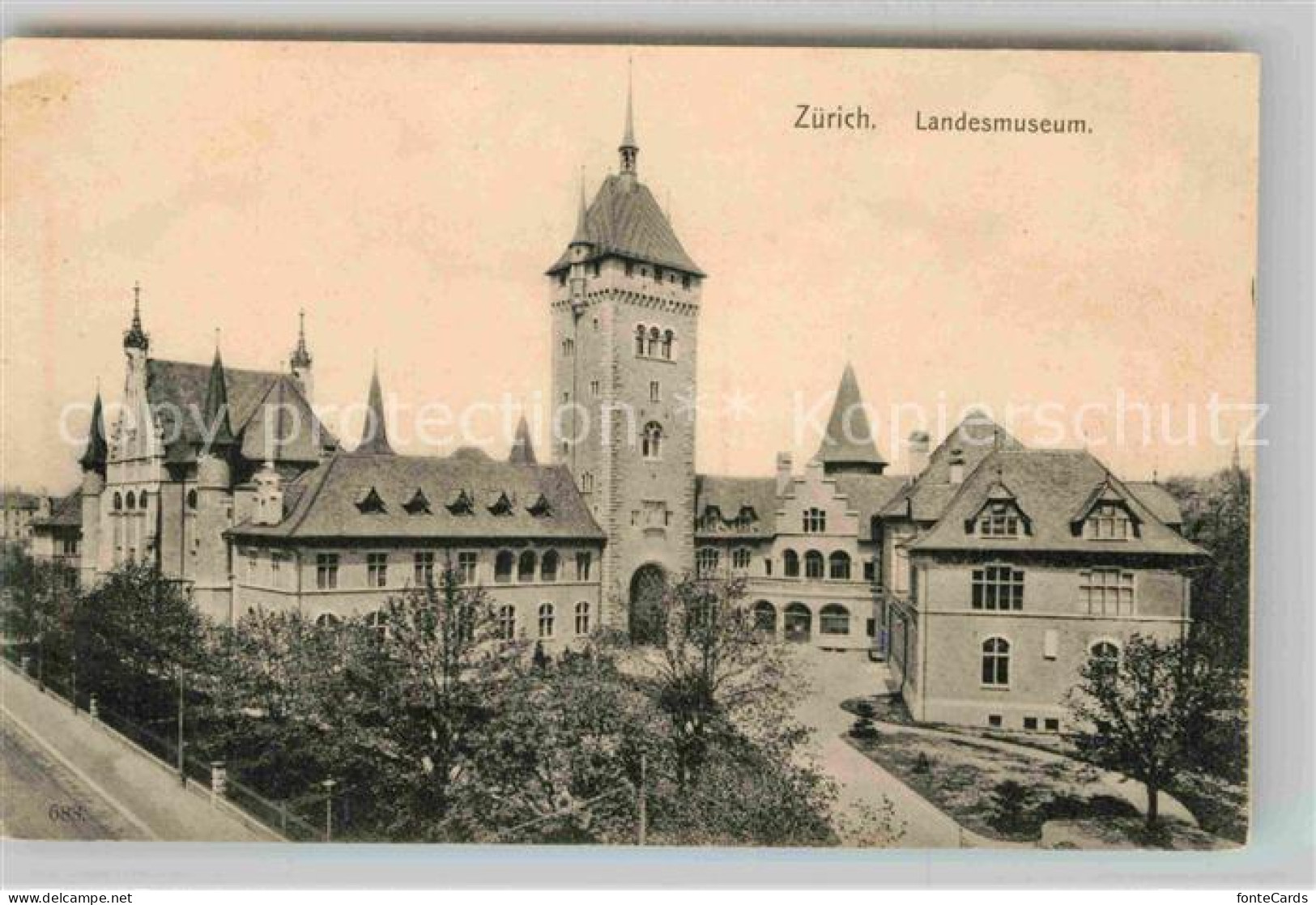 12724667 Zuerich ZH Landesmuseum Zuerich - Andere & Zonder Classificatie