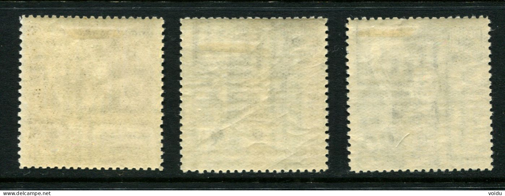 Russia 1934 Mi 480-482 MH* - Unused Stamps