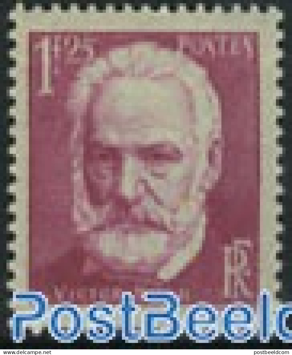 France 1935 Victor Hugo 1v, Mint NH, Art - Authors - Ongebruikt