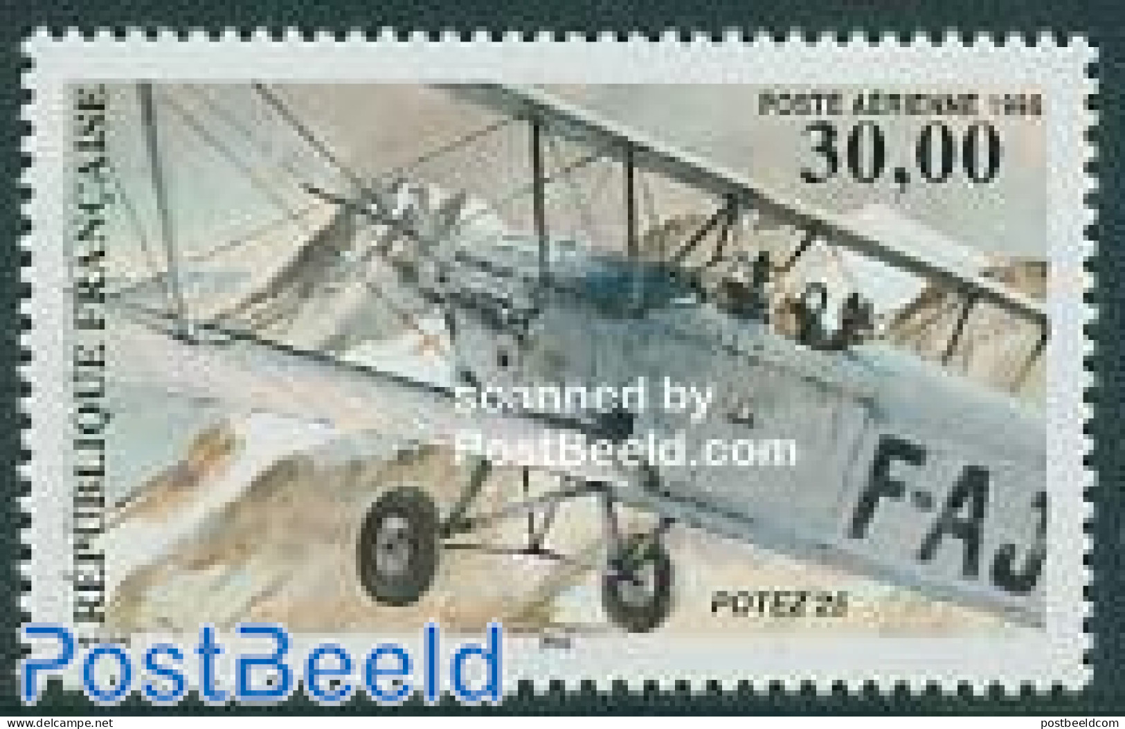 France 1998 Potez 25 1v, Mint NH, Transport - Aircraft & Aviation - Ongebruikt