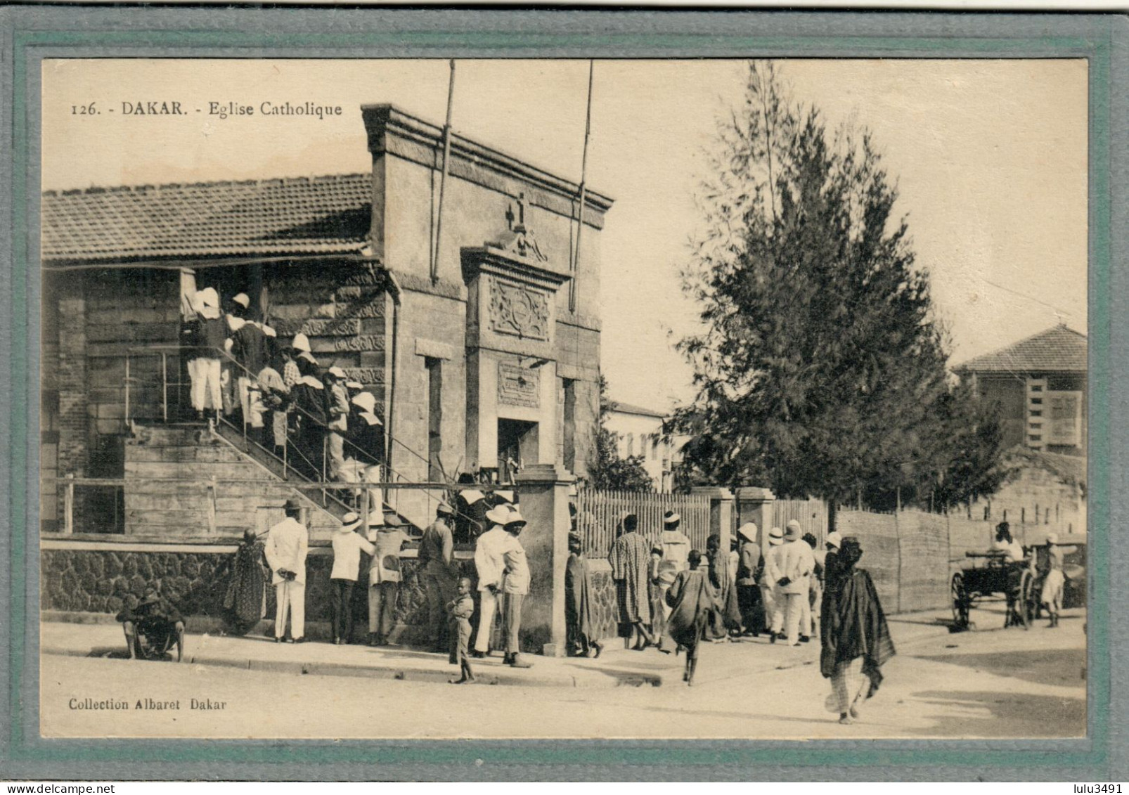CPA (Sénégal) DAKAR - Aspect De L'Eglise Catholique En 1921 - Senegal