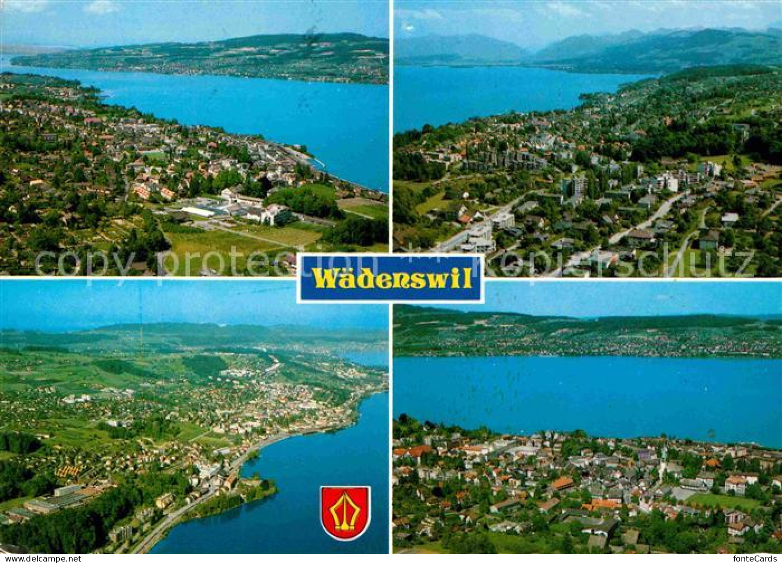 12723079 Waedenswil Zuerichsee Fliegeraufnahme Waedenswil - Other & Unclassified