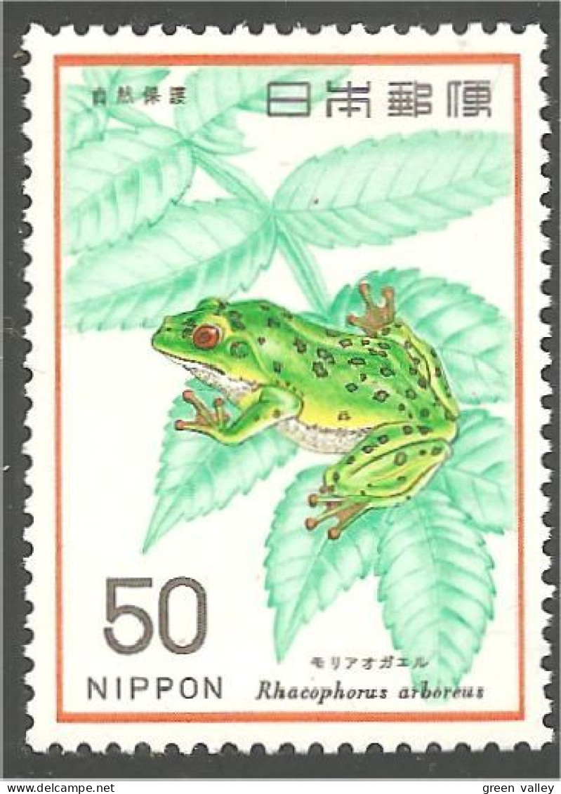 RP-13 Japon Grenouille Tree Frog Rana Kikker Frosch MNH ** Neuf SC - Frogs