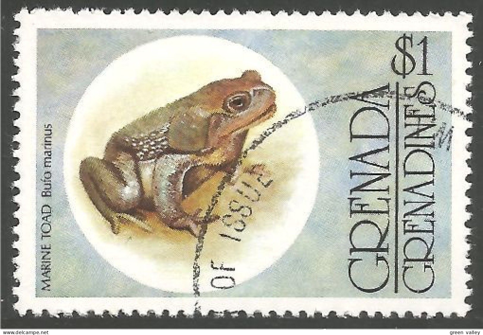 RP-15c Grenada Grenouille Frog Rana Kikker Frosch - Frösche