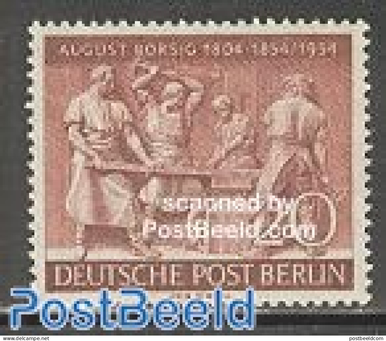 Germany, Berlin 1954 Industrial Exposition 1v, Mint NH, Art - Handicrafts - Unused Stamps