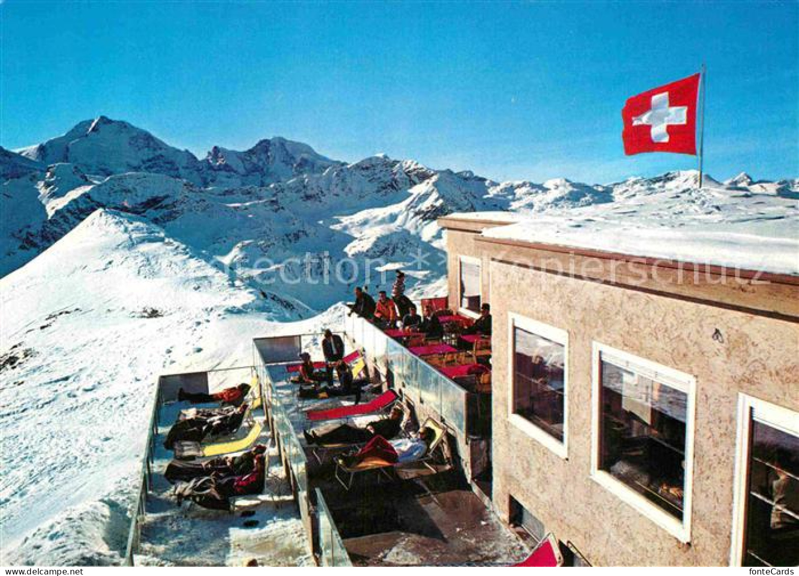 12720797 Piz Lagalb Panoramabergrestaurant Terrasse Piz Lagalb - Other & Unclassified