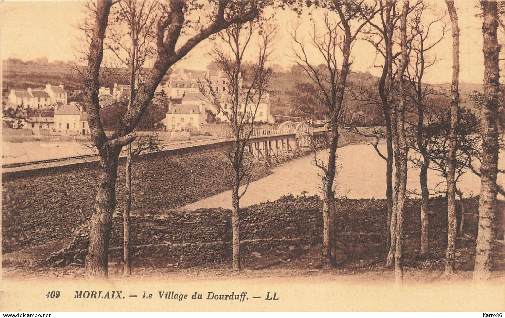 Morlaix * Village Hameau Faubourg Du Dourduff * Pont Passerelle - Morlaix