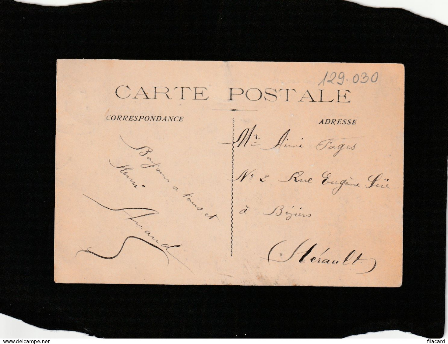 129030         Francia,    Marseille,   Palais   Longchamp,   VG - Non Classés